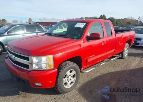 2007 Chevrolet Silverado 1500 Ltz from USA, damaged, VIN 1GCEK19J87E593010